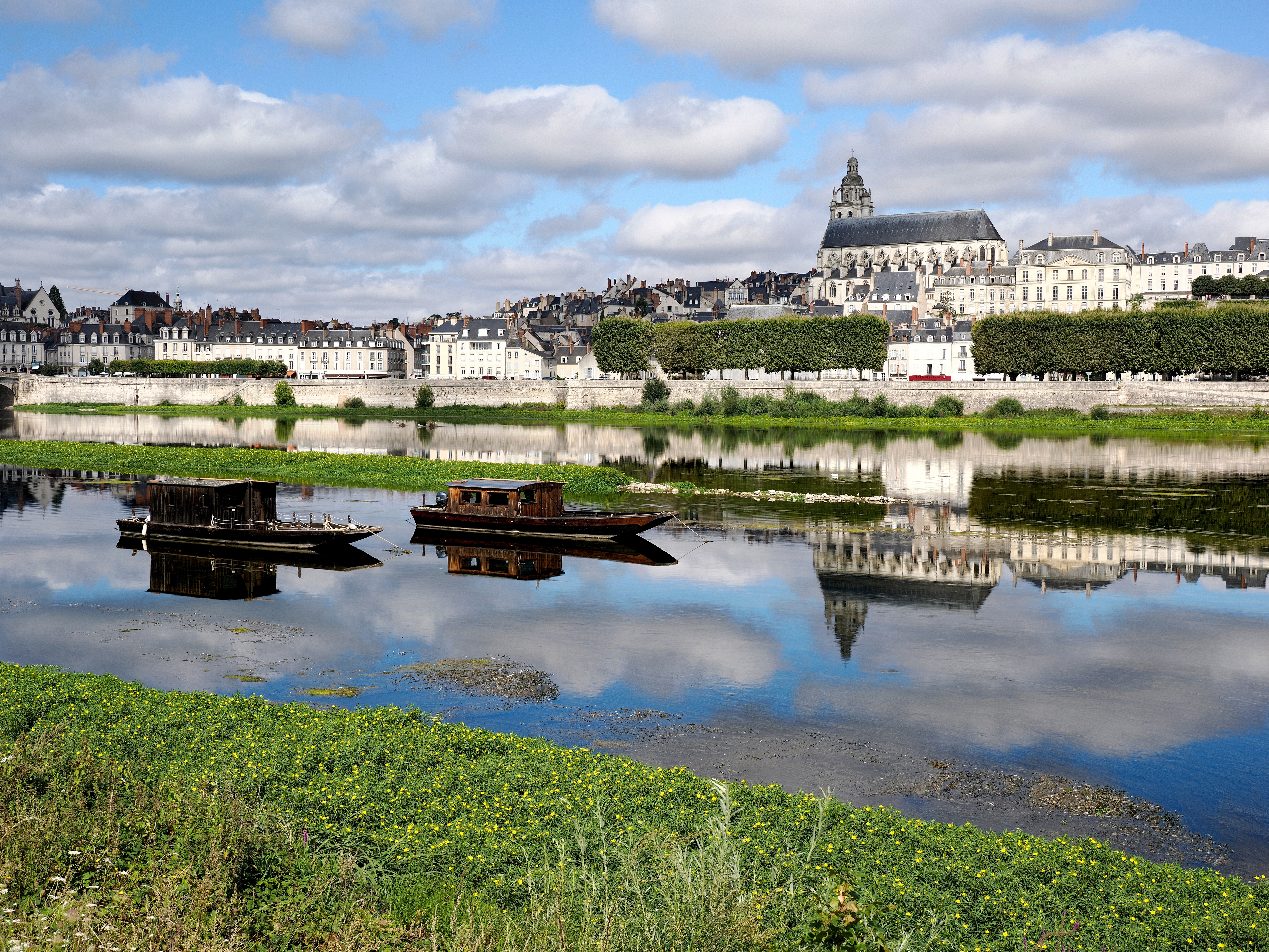 Vue Loire à Blois